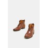 Bottines en cuir